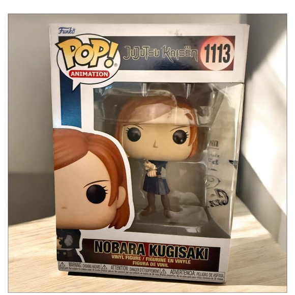 Funko Other - Funko Pop Animation Figure with Brown Hair and Blue Outfit 1113